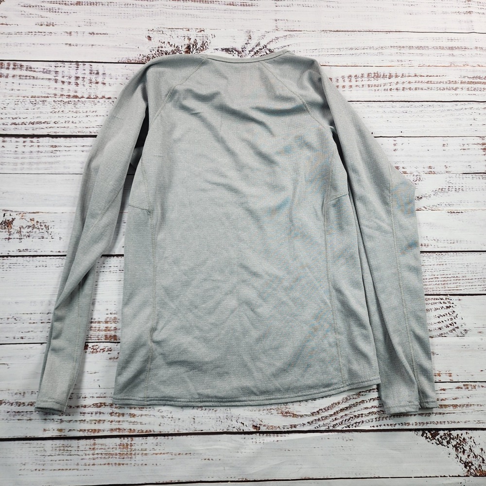 Patagonia Capilene Midweight Crew Women's M Gray Baselayer Shirt 44436 Polartec - Picture 2 of 7